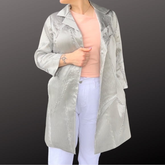 Per Se silver jacket size 4 - Picture 1 of 4